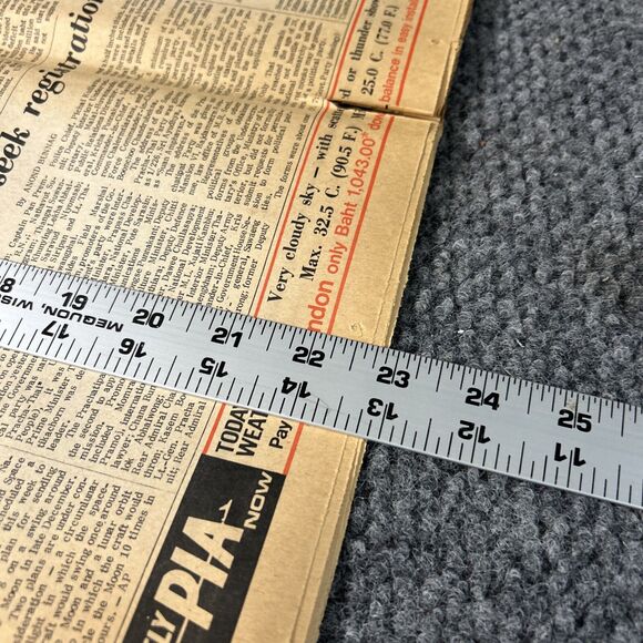 Vtg Newspaper Bangkok Post October 17, 1968 Agreement Near on Vietnam Bomb Halt - Picture 11 of 11